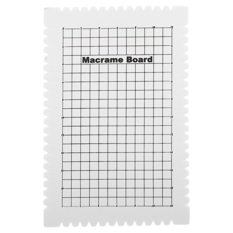 Foam Knotting Board for Bracelet Making, Strong and Comfortable with Clear Alignment Grid - Image 1