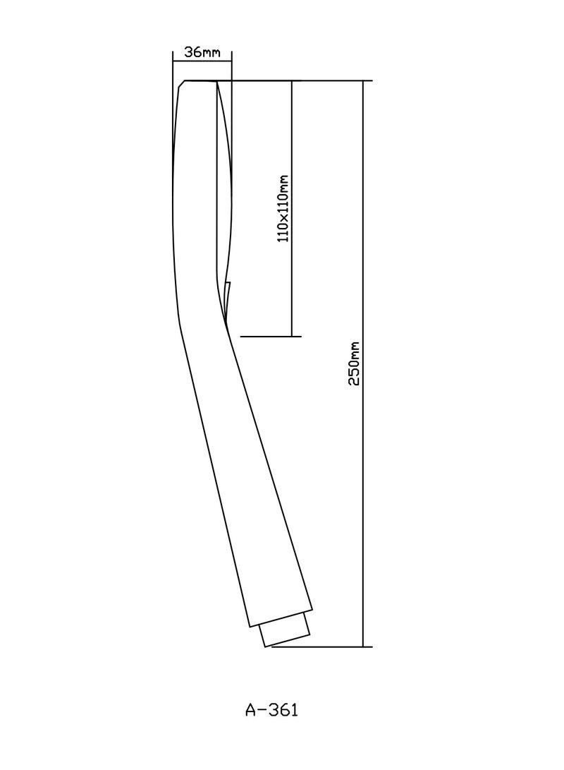 HESANIT Infinity Bathroom Hand Shower With Pipe 150cm And Fittings - Red Copper 7002HS RC - Image 5