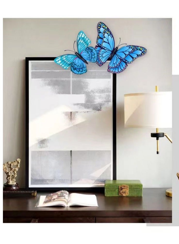 Cute Cartoon Personality Creative Refrigerator Sticker 3D Stereo Effect Magnet Butterfly Decorative Painting  - Image 3