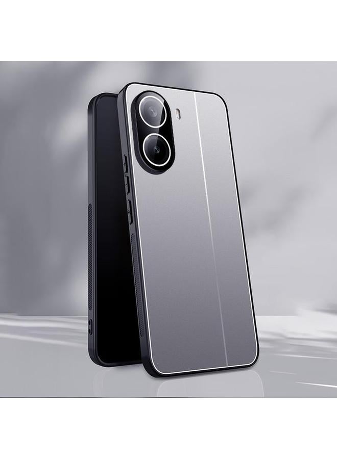 اس-توب جراب لهاتف Redmi Trubo 4 Ice مصنوع من معدن الألومنيوم المقاوم للانفجار والمضاد للتكتل - Image 1