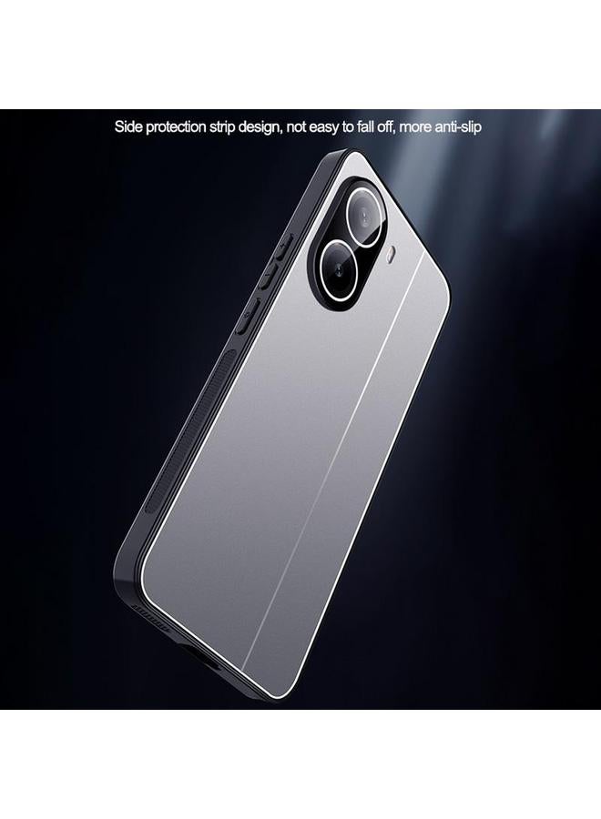 اس-توب جراب لهاتف Redmi Trubo 4 Ice مصنوع من معدن الألومنيوم المقاوم للانفجار والمضاد للتكتل - Image 3