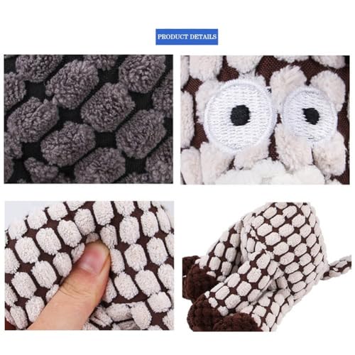 Agirav Tail Dog Toys + Dog Chew Toys + Puppy Teething Toys + Rope Dog Toy + Dog Toys for Small to Medium Dog Toys + Dog Toy Pack + Tug Toy + Dog Squeaky Toy + Dog Plush Toy - Image 5
