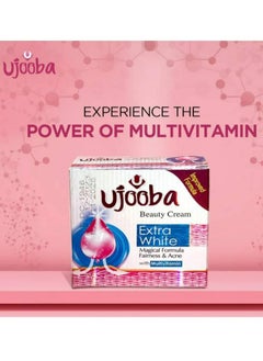Ujooba Beauty Cream Extra White Magical Formula Fairness And Acne With Multivitamin  - Image 1