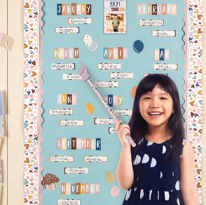 Teacher Created Resources Everyone is Welcome Hearts Hand Pointer