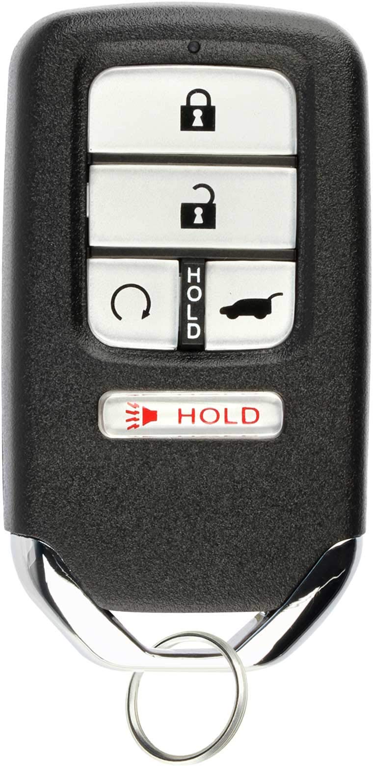 KeylessOption Keyless Entry Remote Start Car Smart Key Fob for Honda CRV Pilot KR5V2X