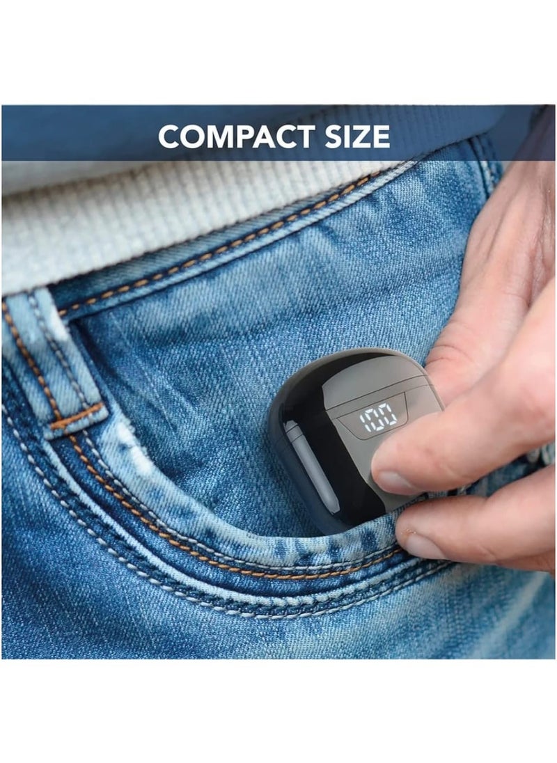 Cellularline SEEK Wireless Headset  offer a completely wireless experience, eliminating the hassle of tangled wires and providing freedom of movement.The Earbuds Provide up to 3 Hours of Continuous Playback on a Single Charge ( BLACK )