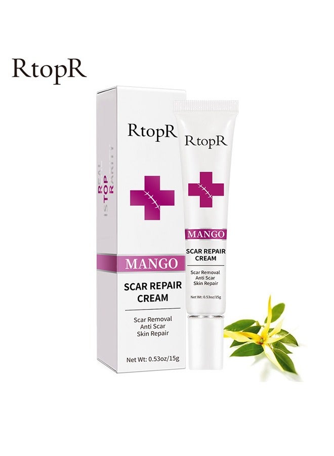 RtopR Scar Removal Cream Skin Repair Creams Treatment Stretch Marks Acne Surgical Care 15g  - Image 2
