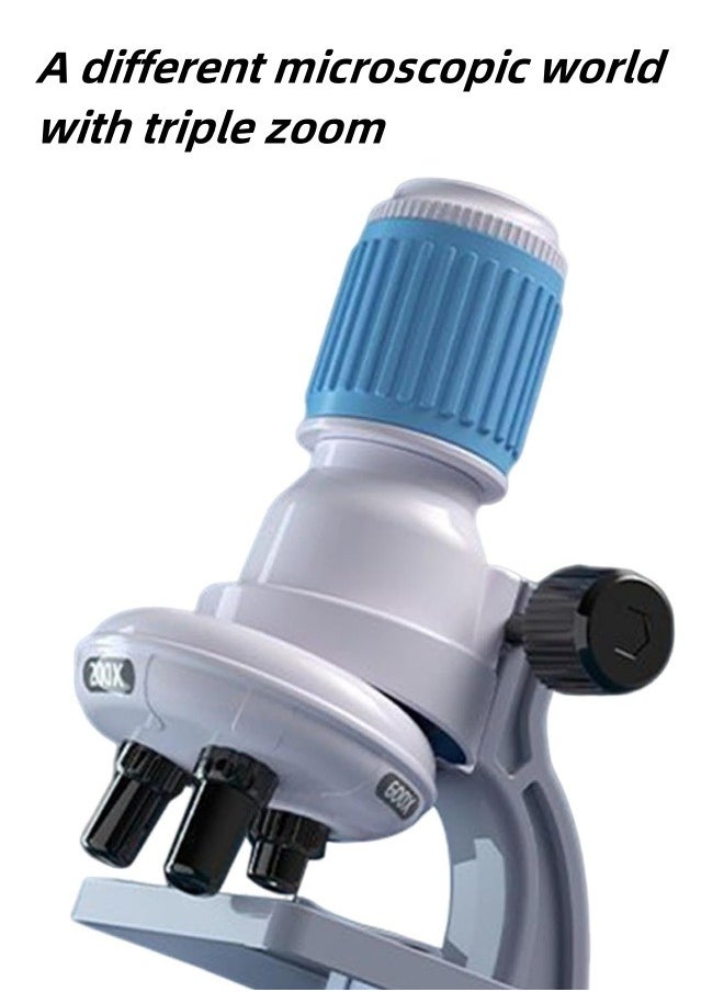 M MIAOYAN Children's Science Exploration Microscope Science Equipment Experiment Set Student Educational Toys  - Image 3