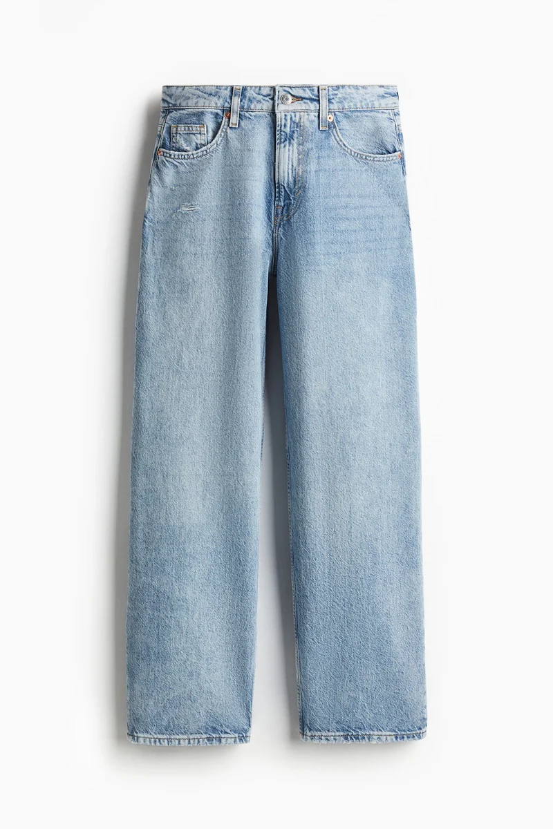 H&M Petite Length Baggy High Jeans