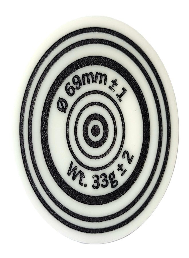 NHD Jumbo Carrom Striker Model J505 - Big Size Carrom Striker | 59-75mm| Imported Cast Acrylic - Image 1