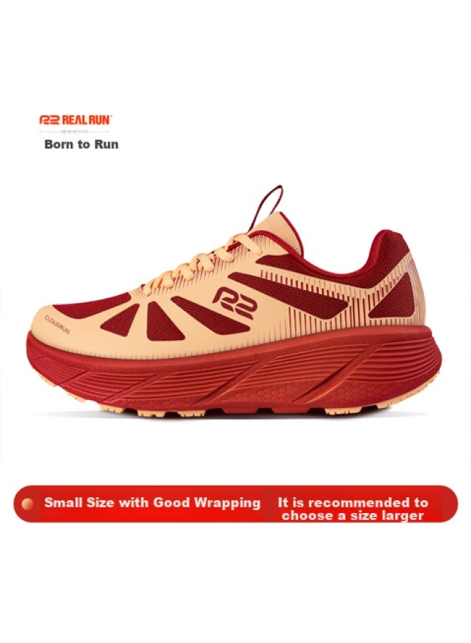 R2 Real Run New Cloud Run Easy Thick Sole Cushioning Shock Absorption Running Shoes Sports Jogging Jumping Rope Men And Women - Image 4