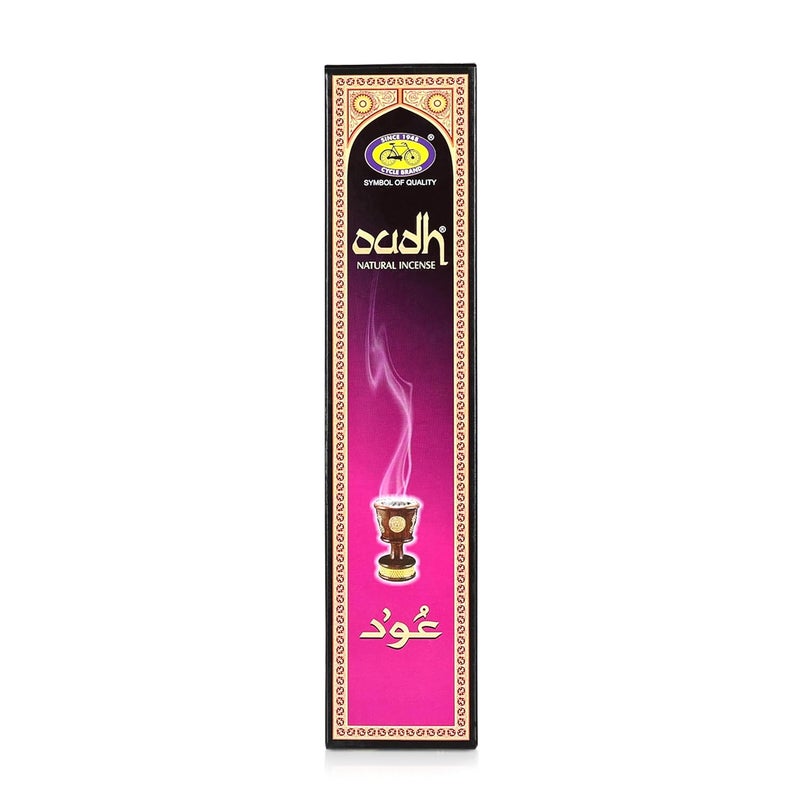 CYCLE Cycle Pure Oudh Natural Incense Sticks Long Lasting Masala Bathi for a Special and Divine Prayer Experience Pack of 6 14 Sticks per Pack - Image 4