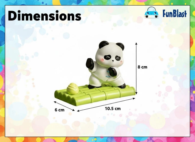 FunBlast Cute Panda Phone Holder – Mobile Stand for Desk, Office & Home, Resin Phone Stand for Watching Videos, Reading & Home Décor (A) - Image 2