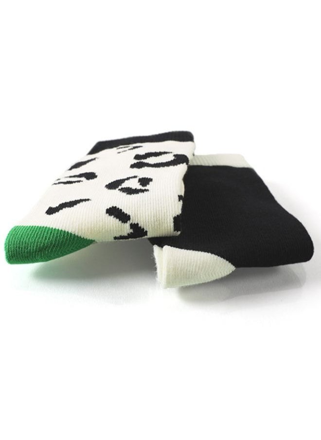 Mei Stylish Kids Breathable Printed Cotton One Pair Socks  - Image 3