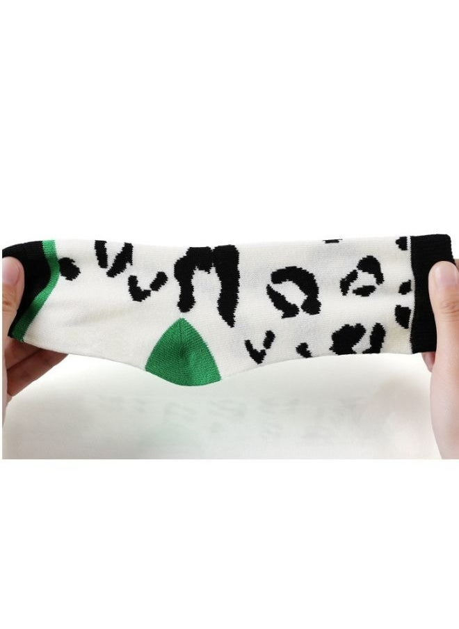 Mei Stylish Kids Breathable Printed Cotton One Pair Socks  - Image 2