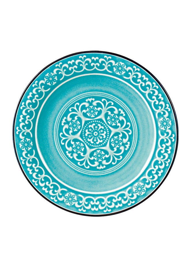 Trust - 20-Piece Porcelain Dinnerware Set Light Blue - Image 1