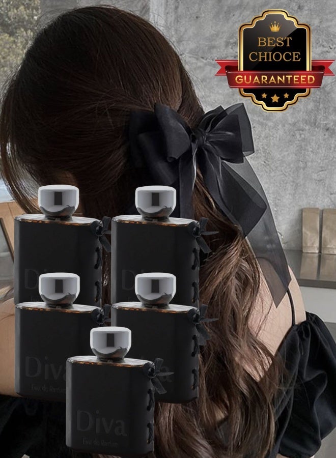 ديفا 5 قطع عطر ديفا اسود 100مل - Image 1