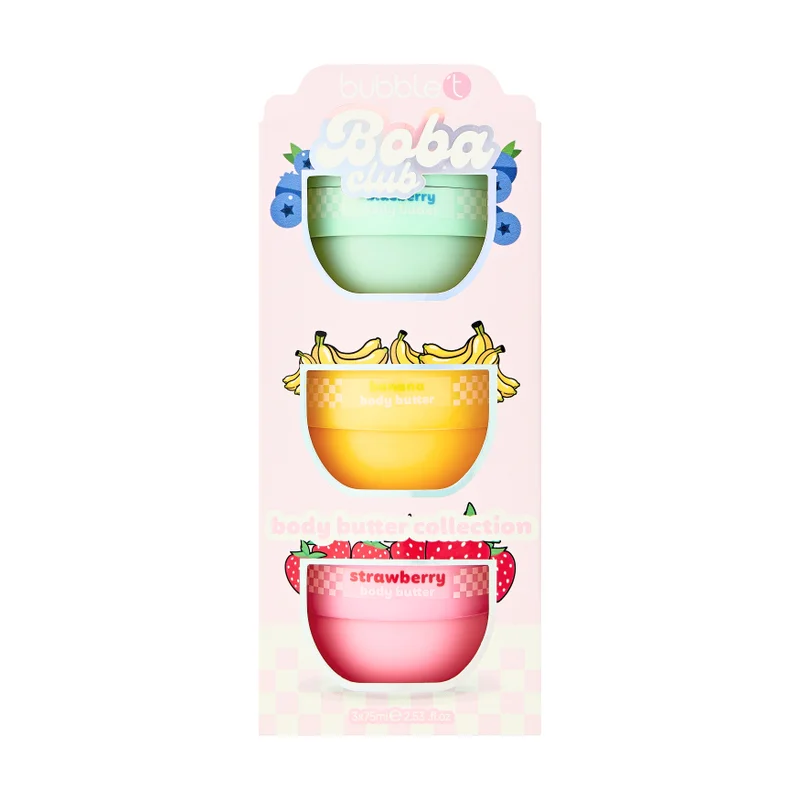 Bubble T Body Butter Trio