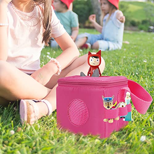 Annmore Carrying Case for Toniebox, Compatible with Version 1 and 2 Audio Player and Figures (Purple) - Image 5