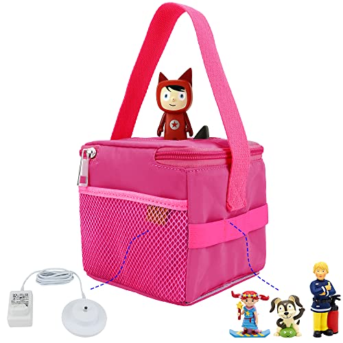Annmore Carrying Case for Toniebox, Compatible with Version 1 and 2 Audio Player and Figures (Purple) - Image 3