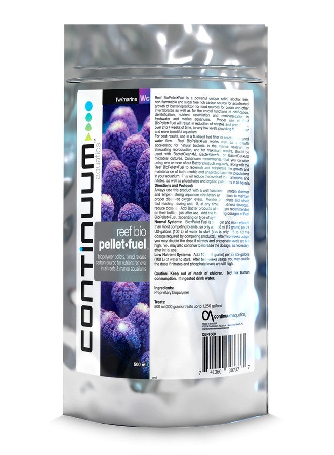 كونتينوم أكواتيكس وقود حبيبات الشعاب المرجانية الحيوي من كونتينوم أكواتيكس - مصدر كربون ذو إطلاق مُؤقت لإزالة المغذيات في أحواض الشعاب المرجانية وأحواض المياه المالحة البحرية - Image 1