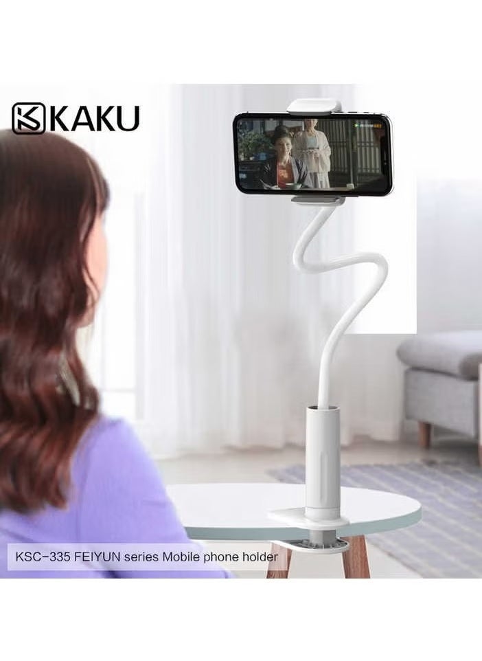 Kaku KSC-335 Portable Desktop Phone Holder – Adjustable Stand for Smartphones, Tablets, and Devices | Foldable, Compact Design, Perfect for Hands-Free Viewing, Video Calls, and Charging - Image 4