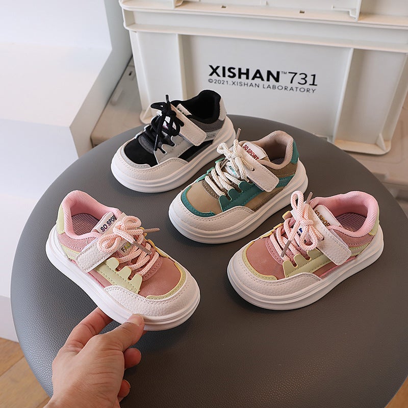 Spring Baby Toddler Shoes Children'S Kindergarten White Shoes Baby Shoes Children'S Board Shoes Boys Shoes Girls Sports - Image 2