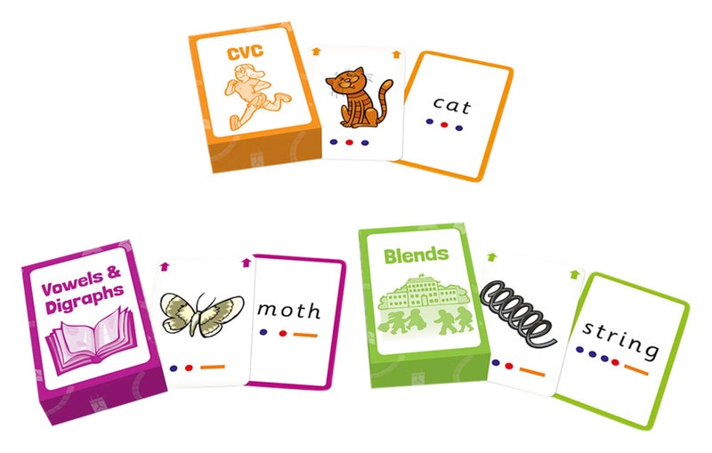 Junior Learning Decoding Flashcards, 162 Cards, Ages 5+, Language & Decoding, K-1 - Image 3