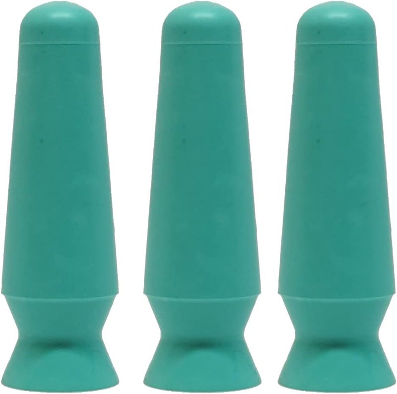 DMV Scleral Cup Large Contact Lens Handler -3 Pack - Inserts and Removes Scleral Contact Lenses and Prosthetic Eyes (Light Green) - Image 1