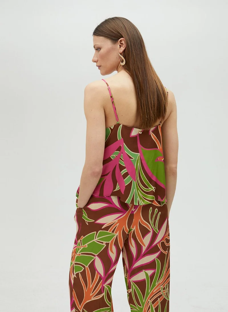 Lola Casademunt Floral print camisole top with straps