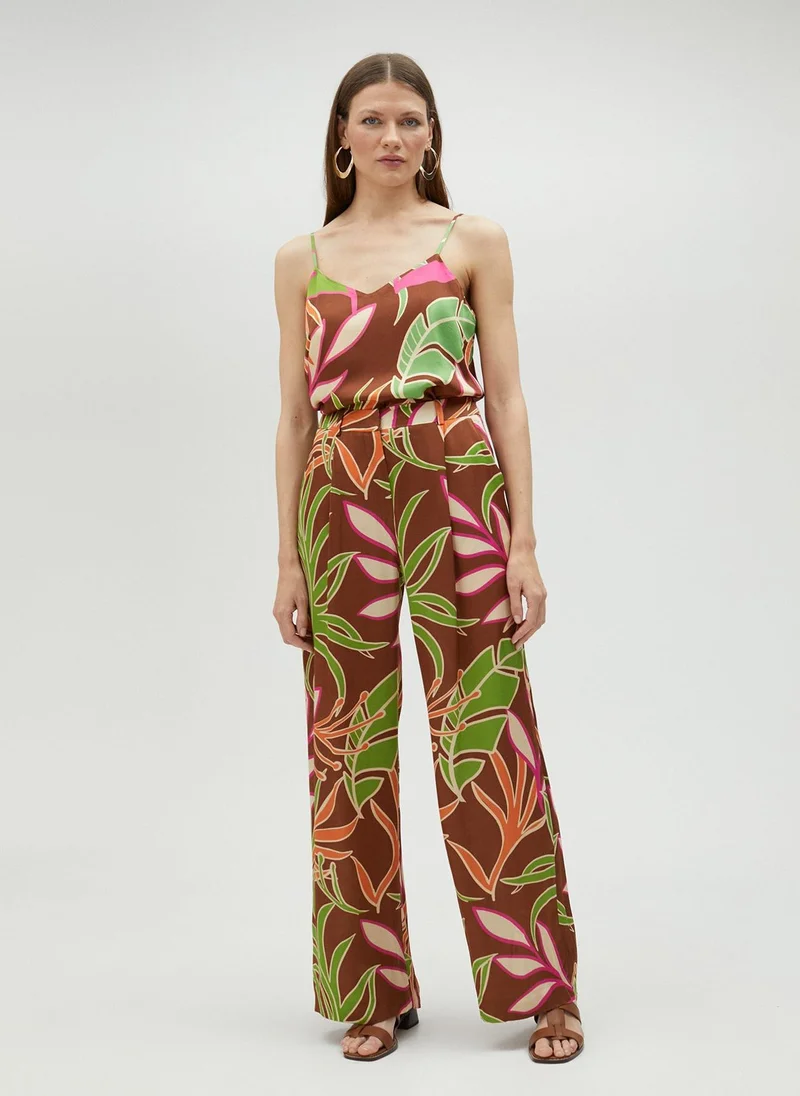 Lola Casademunt Floral print camisole top with straps