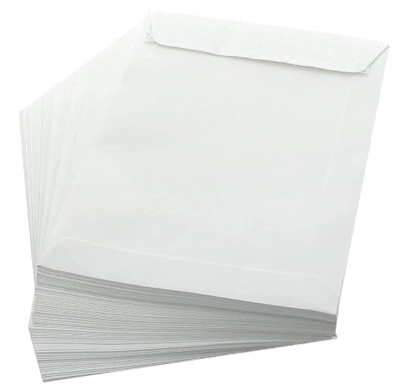 Gazelle C5 Pack of 50 Pcs Gummed Paper Envelope - White