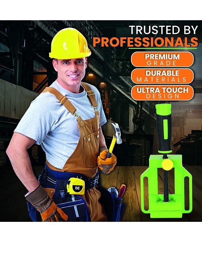 Flat Vise Tong Vises Aluminum 2.5"  Alloy Drill Press Vise Flat Pliers - Image 2