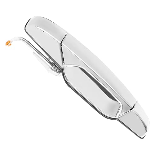 FIQAPJ 22738725 Exterior Chrome Door Handle Rear Left Driver Side for 20072013 Chevy Silverado Suburban Tahoe Avalanche GMC Sierra Yukon Cadillac Escalade Replaces 22738725 15915659 25960521 - Image 1