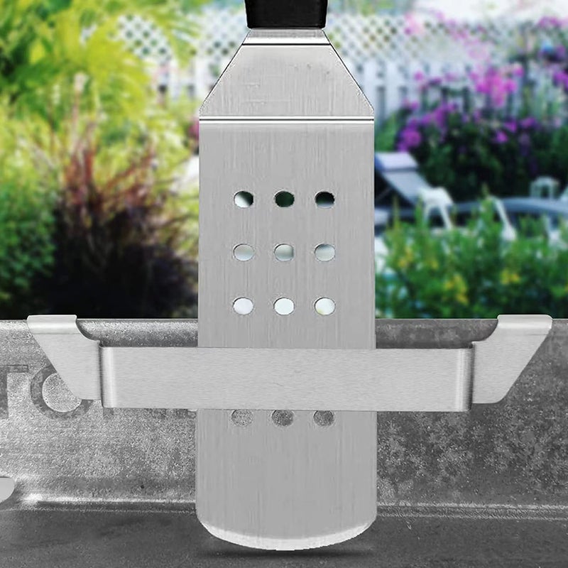2pcs Griddle Spatula Holders Griddle Tool Holder BBQ Shovel Spatula Storage Rack - Image 5