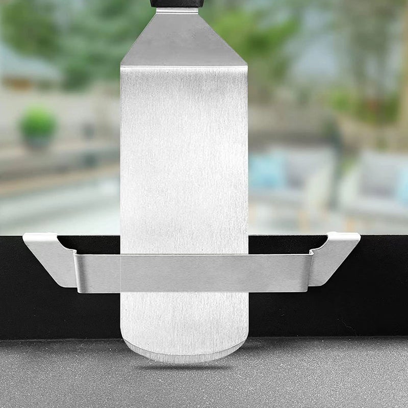 2pcs Griddle Spatula Holders Griddle Tool Holder BBQ Shovel Spatula Storage Rack - Image 3