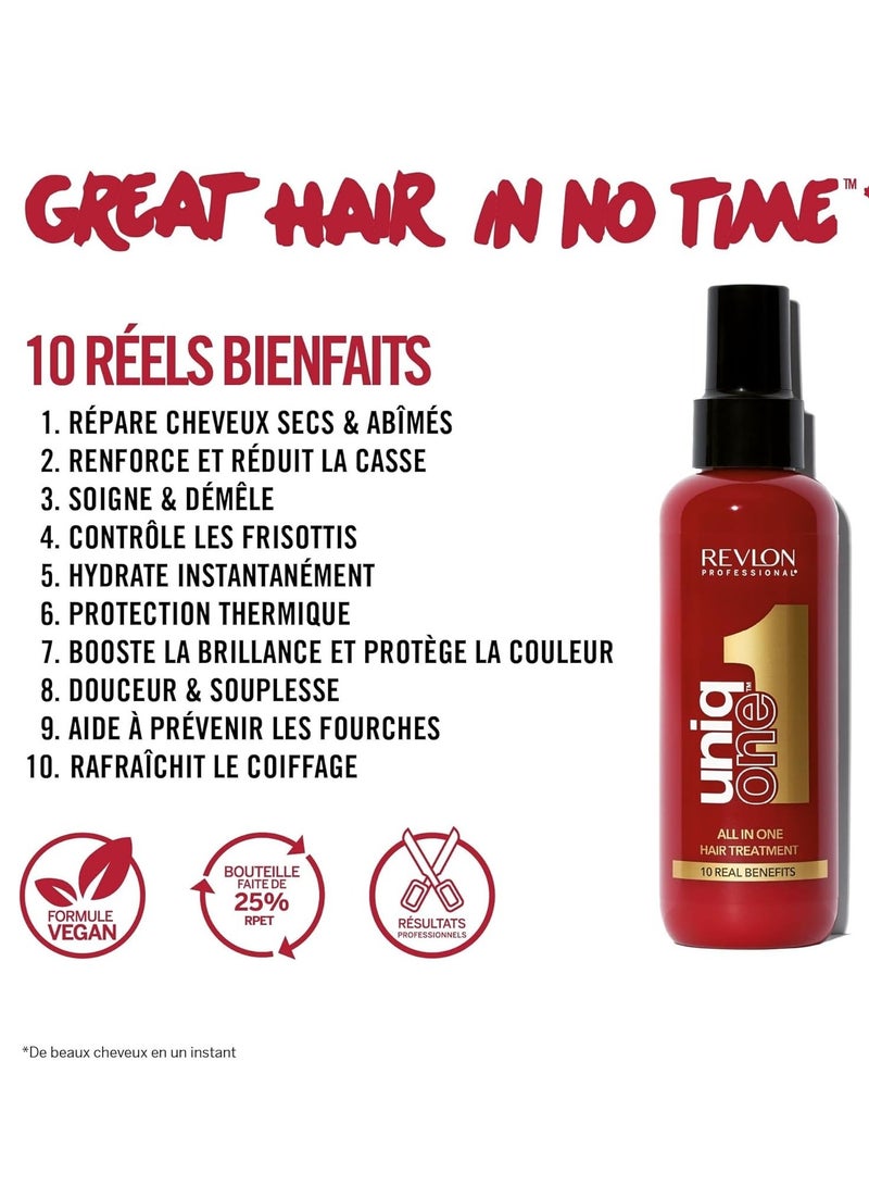 ريفلون علاج الشعر Uniq One ​​All In One 5.1 أونصة/150 مل - Image 2