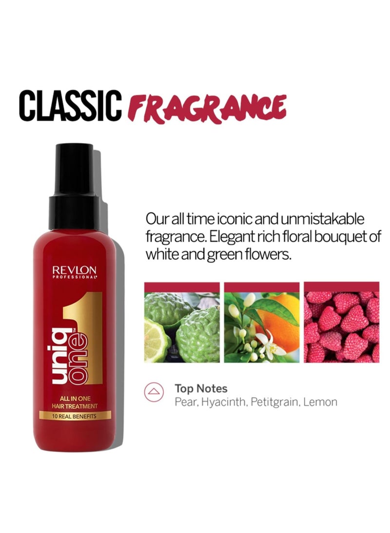 Revlon Uniq One All-in-One Hair Treatment 150 ml Packaging May Vary 150ml - Image 4