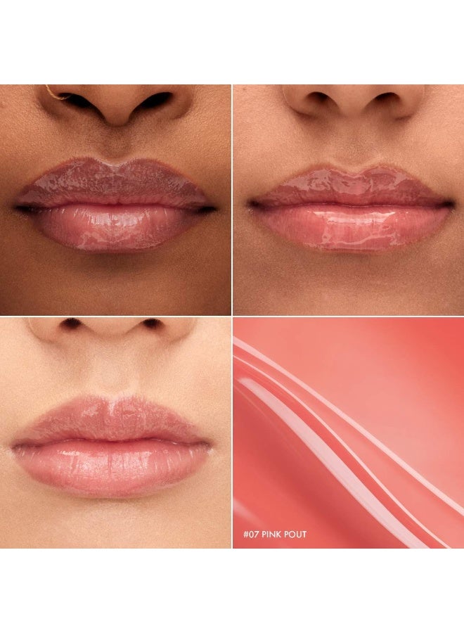 Sephora Collection Outrageous Plump Effect Gloss – 07 PINK POUT | High-Shine Plumping Lip Gloss - Image 2