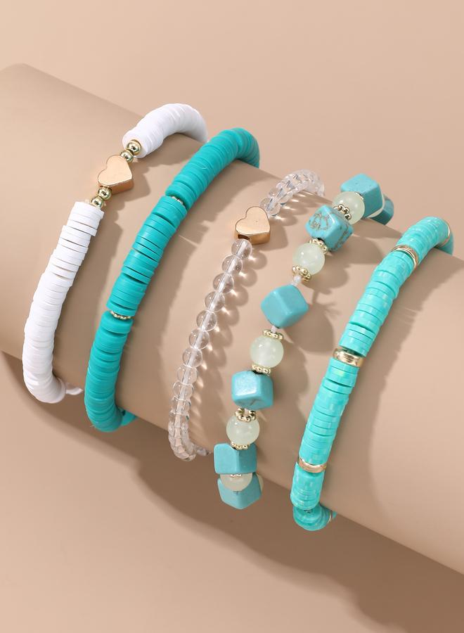 Take Two Pack of 5 - Beaded Bracelet - Image 1
