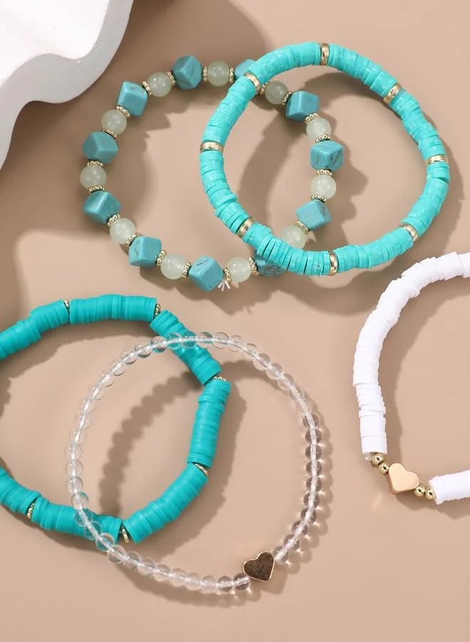 Take Two Pack of 5 - Beaded Bracelet