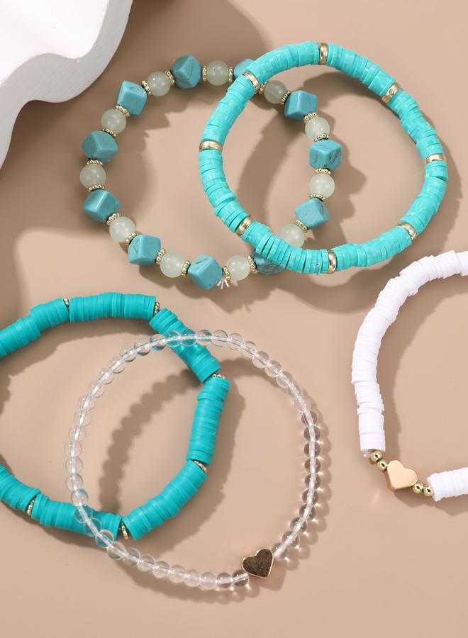 Take Two Pack of 5 - Beaded Bracelet - Image 2
