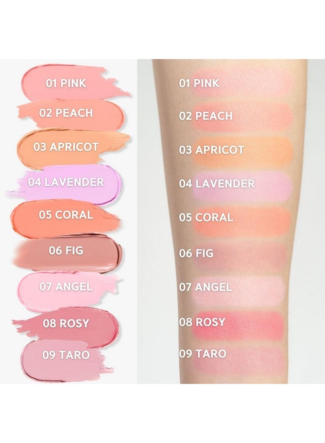 BBI@ BBIA BBIA Ready To Wear Downy Cheek Cream Blush 8 Color - Creamy Blendable & Buildable Blush Dewy Texture & Matte Finish High Pigment Longlasting Lightweight Natural Face Makeup, 0.12oz (06 DOWNY FIG) - Image 2