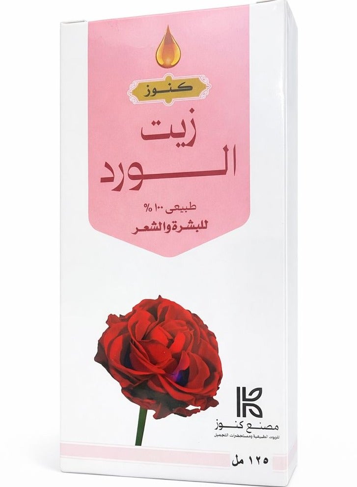 Rose Oil For Hair and Skin 125 ml