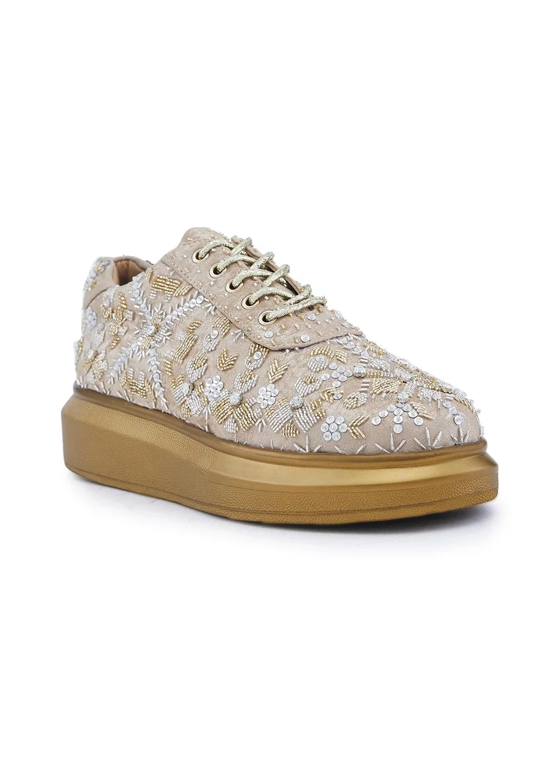 Anaar Anaar Me & Mine Classic Sneakers, Womens Festive, Special Occasion and Partywear Premium Shoes