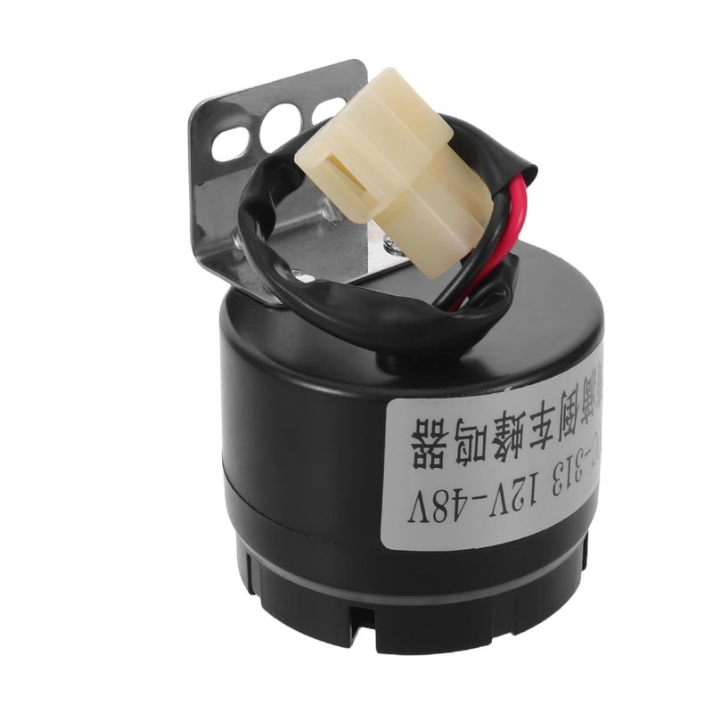 SECFOU Heavy Duty Truck Backup Buzzer Alarm 2.2x2.2x1.8 Inch Reversing Alarm for Forklift and Engineering Vehicle with Loud Warning Siren - Image 1