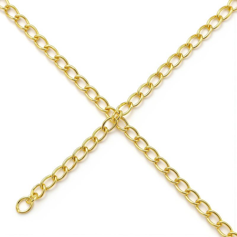 Tarnish Resistant No Color Transfer Extension Chain for Long Time Daily Wear - Image 2