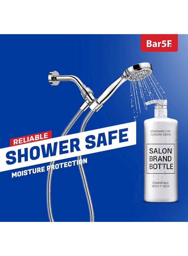 Bar5F Pump for 33.8-Oz Shampoo and Conditioner Liter Bottles (1" inch Bottle Neck 28/410) 2-Pack - Image 4