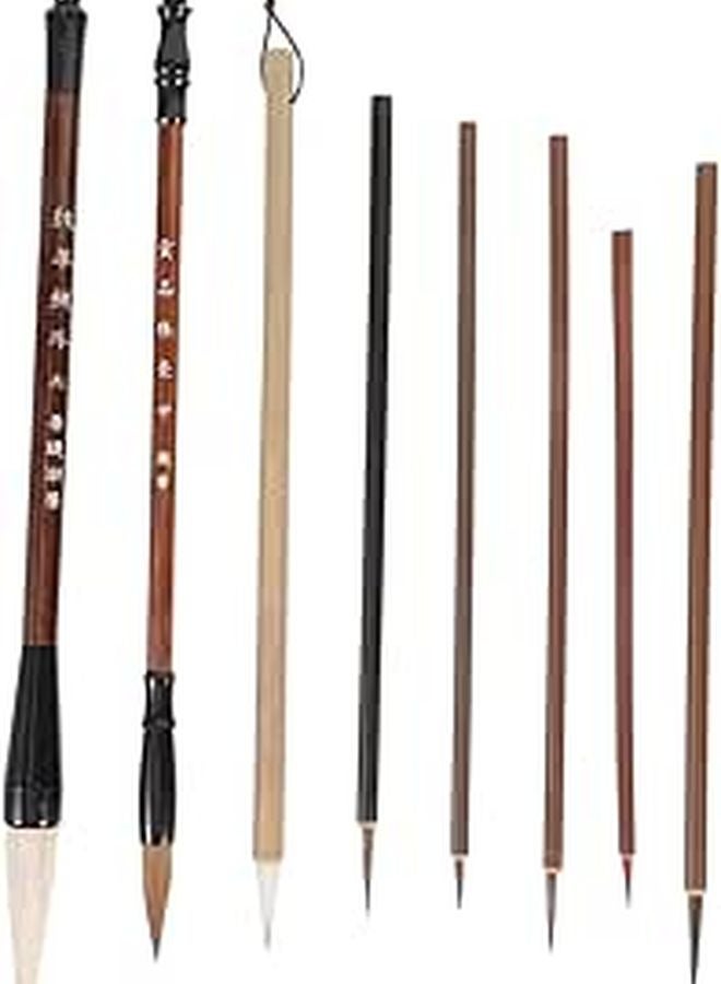 Goat Hair Traditional Chinese Painting Brush Pen for Calligraphy Watercolor and Drawing - Image 1