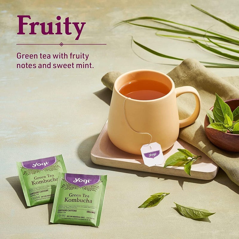 Yogi Green Tea Kombucha - Herbal Supplement - Image 4